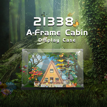 Lego 21338 A-Frame Cabin Display Case